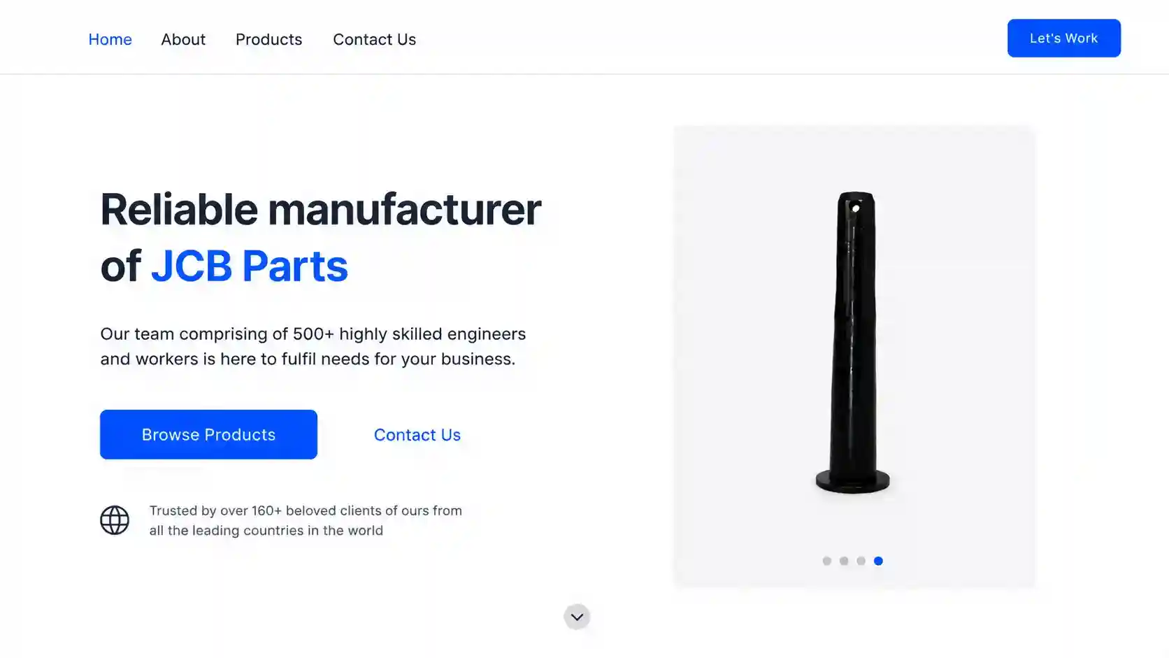 Establishing online identity for a manufacturing firm of India through product catalog website