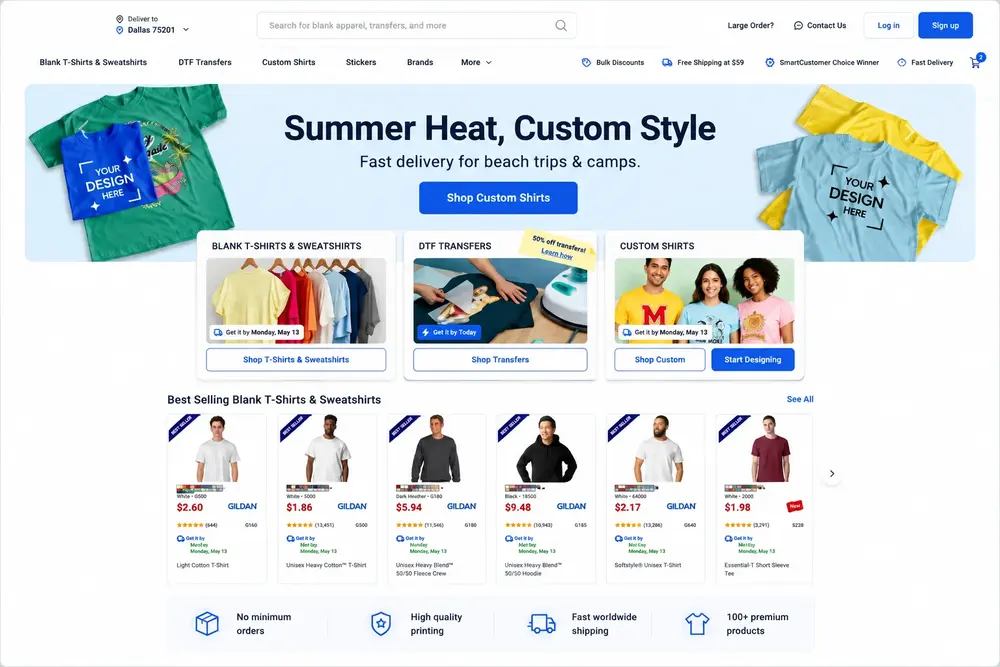 Jiffy Design Lab apparel customization